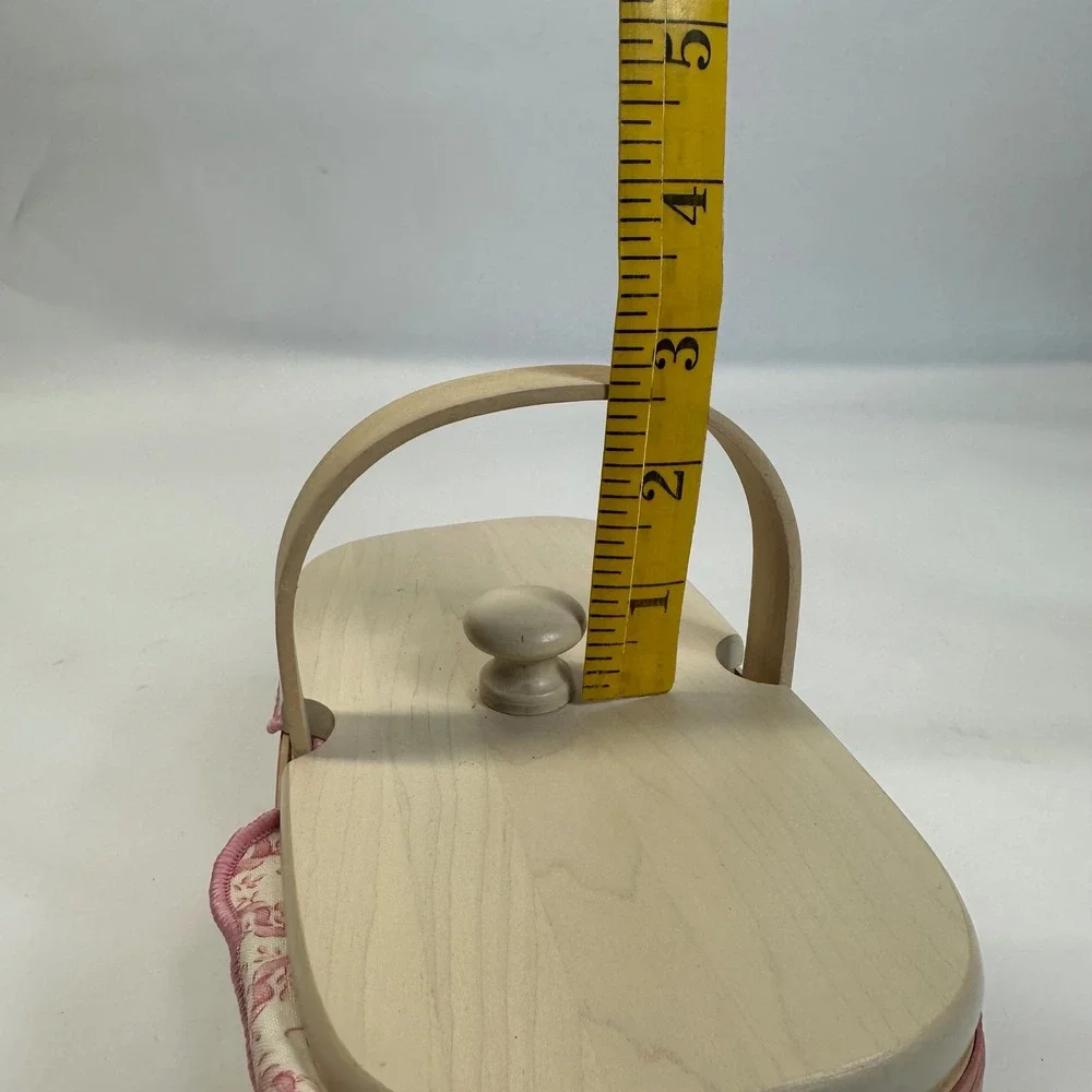 Longaberger 2000 Horizon of Hope Basket Wood Lid Liner Protector American Cancer